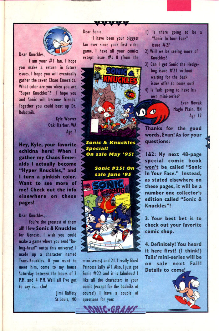 Sonic - Archie Adventure Series July 1995 Page 27